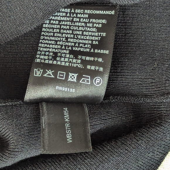 Lafayette 148 New York Tank Merino Silk Ribbed Knit Square Neck Black M NWT - Picture 12 of 14